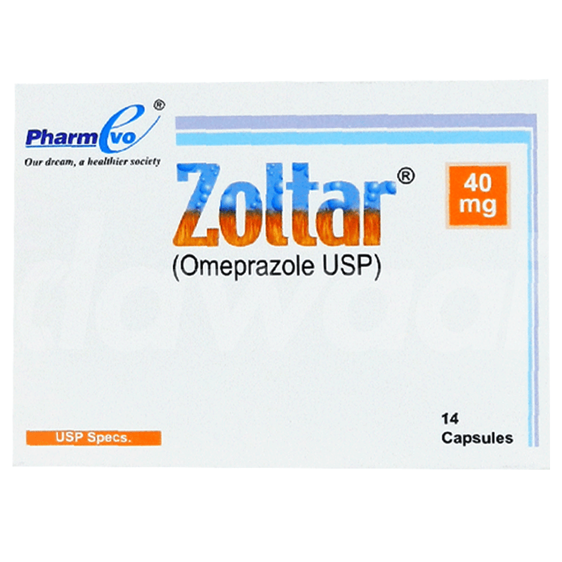 Zoltar 40Mg Capsules 14S